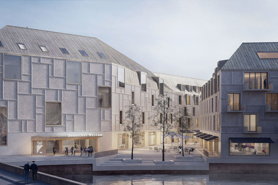 Zukunftsmuseum Hauptperspektive, Bild © Deutsches Museum