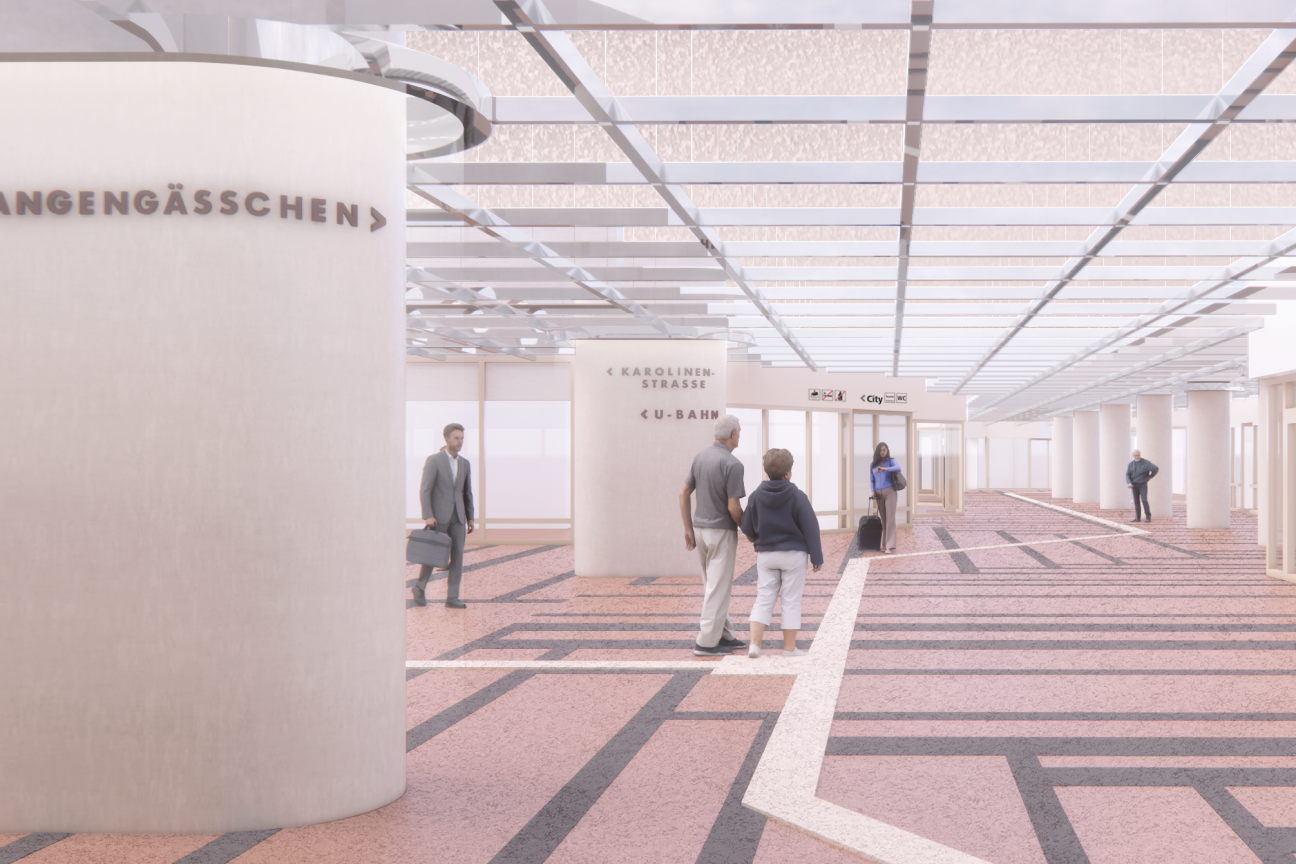 Visualisierung Lorenzer Passage vom 31. März 2026