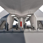 U-Bahnhof Muggenhof Visualisierung