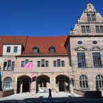 Fassade des Künstlerhauses in Nürnberg.