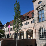 Fassade des Künstlerhauses in Nürnberg.