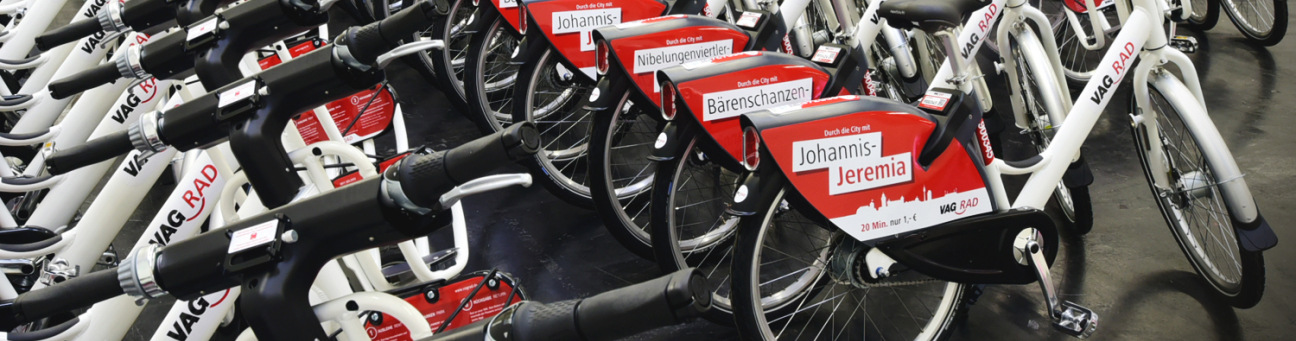 Leihfahrräder der VAG