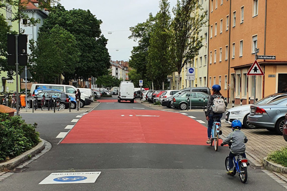 Wilhelm-Spaeth-Straße ist jetzt Fahrradstraße