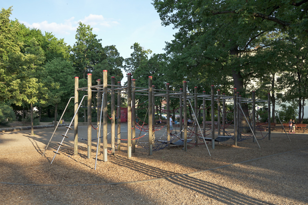Spielplatz am Annapark., Bild © Leopold Werner / Stadt Nürnberg