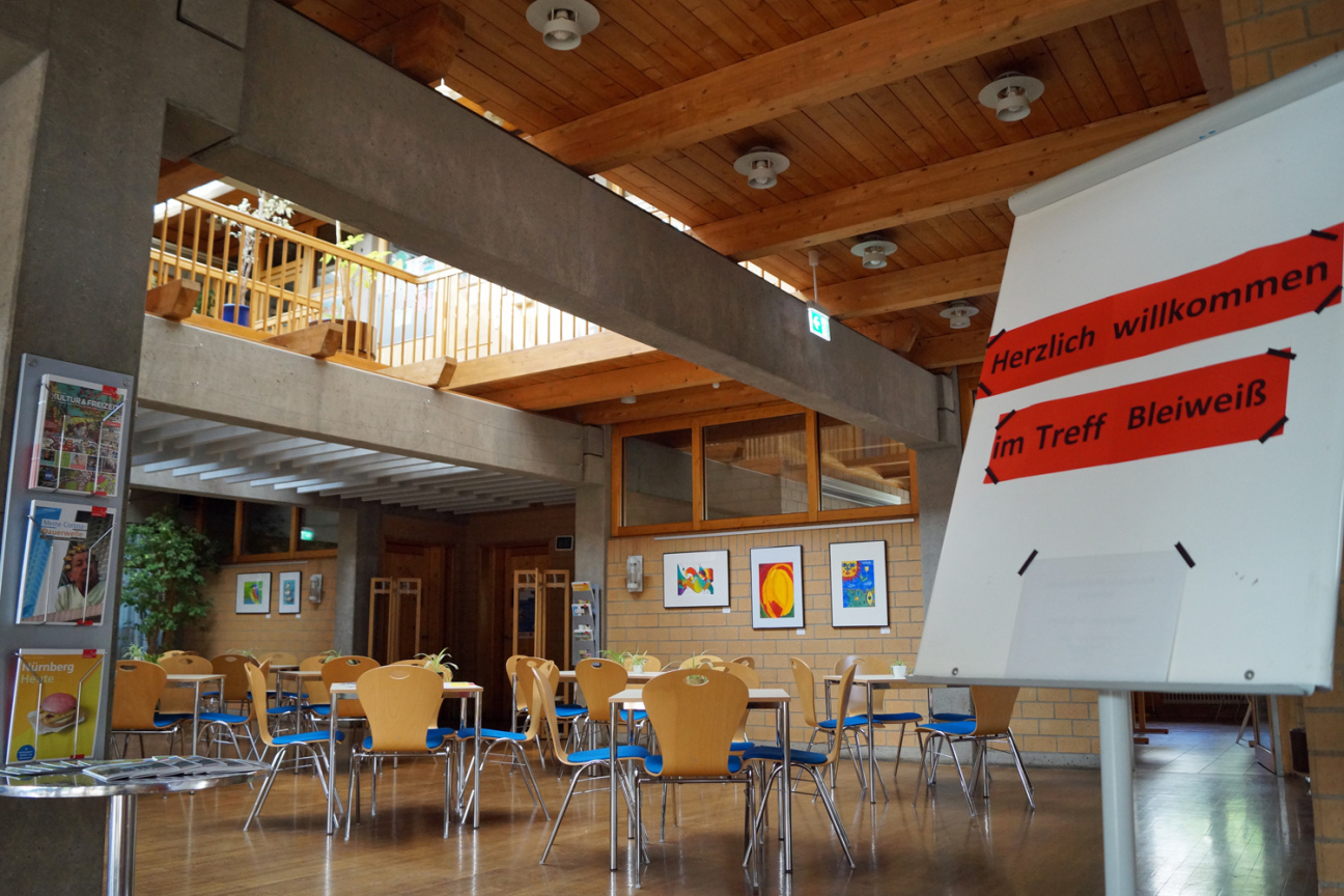 Mobile BV im Seniorentreff Bleiweiß, Bild © Basak Delice / Stadt Nürnberg