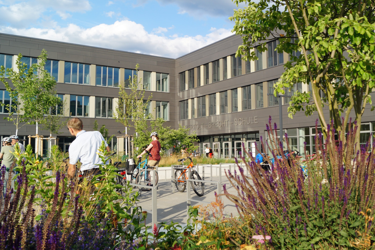 Mobile BV an der Bertolt-Brecht-Schule, Bild © Basak Delice / Stadt Nürnberg