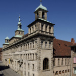 Blick auf das Alte Rathaus: Der Wolffsche Bau in Nürnberg