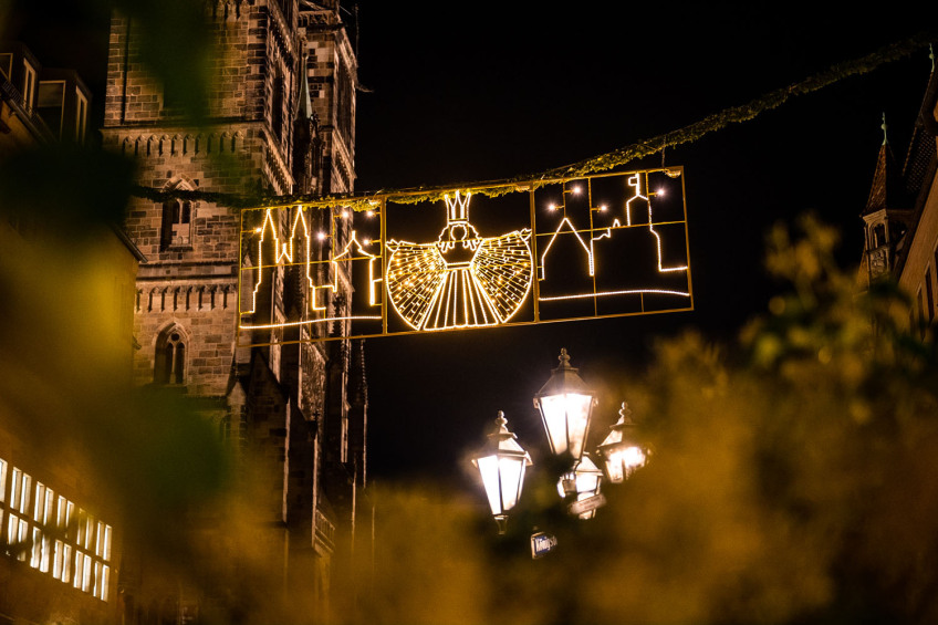 Bild © Kristof Goettling / Stadt Nürnberg Weihnachtsbeleuchtung in der Nürnberger Altstadt., Bild © Kristof Goettling / Stadt Nürnberg