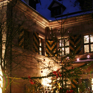 Weihnachtsmarkt in Schloss Almoshof