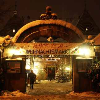 Weihnachtsmarkt in Schloss Almoshof