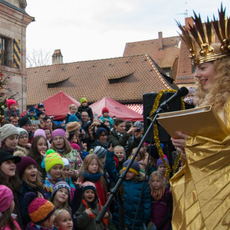 Weihnachtsmarkt in Schloss Almoshof