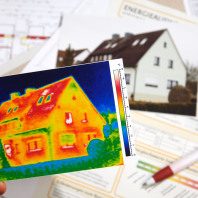 Thermografie und Energieausweis für ein Einfamilienhaus